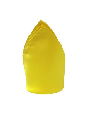 yellow micro fiber pocketsquare - 12181959 - Standard Image - 2