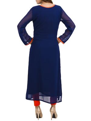 embroidered straight kurta - 12206704 - Standard Image - 3