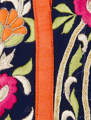 embroidered straight kurta - 12206704 - Standard Image - 4