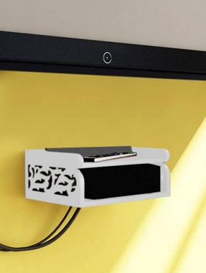 wooden beautiful design set top box wall shelf - 12210438 - Standard Image - 2