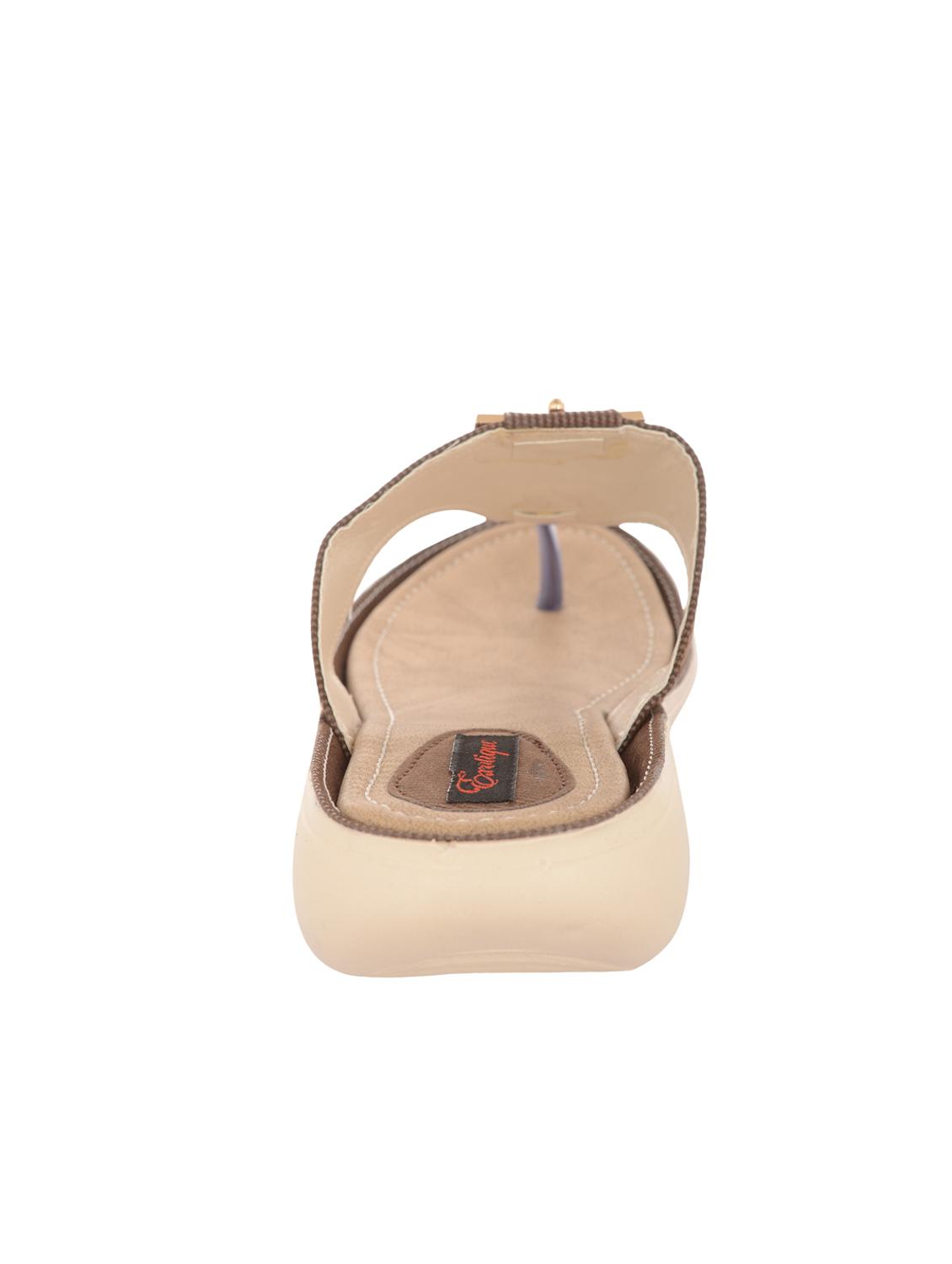 brown toe separator sandals - 12221159 - Zoom Image - 3