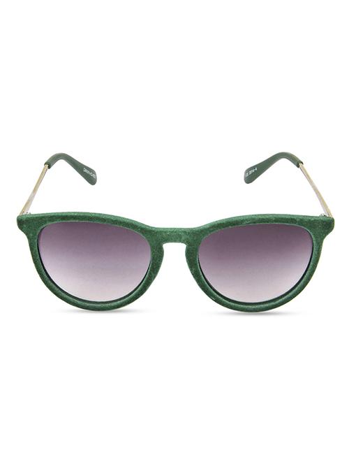 green velvet uv protected wayfarer - 1223597 - Standard Image - 1