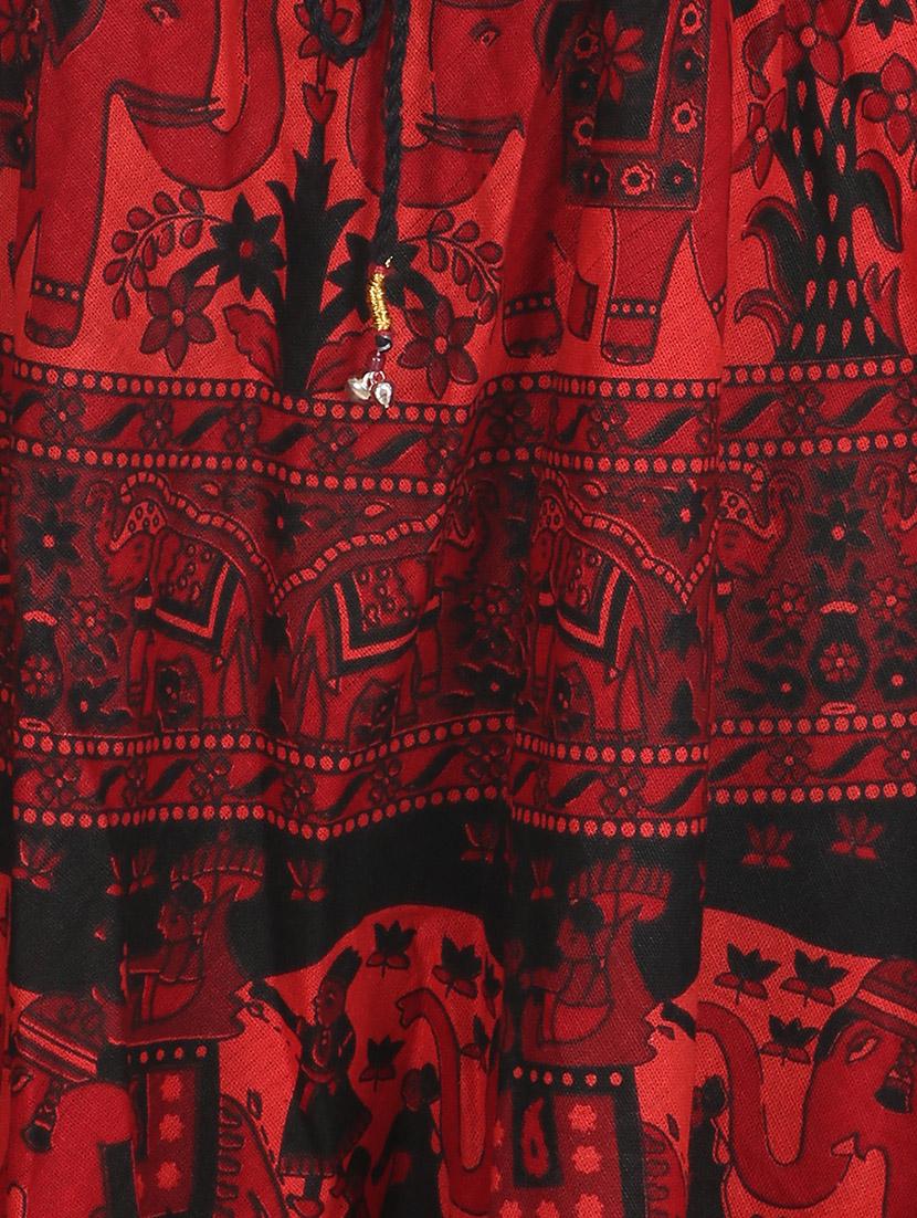 jaipuri printed long skirt - 12239796 - Zoom Image - 4