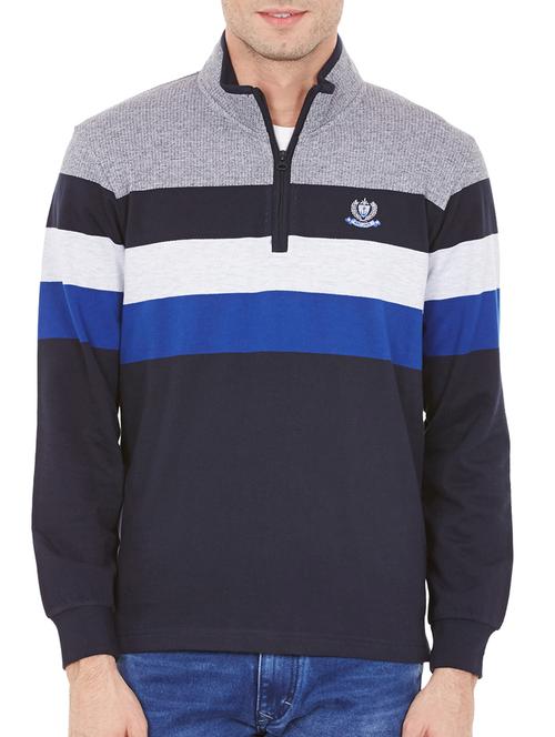 multi fleece sweatshirt - 12241815 - Very Small Image - 1