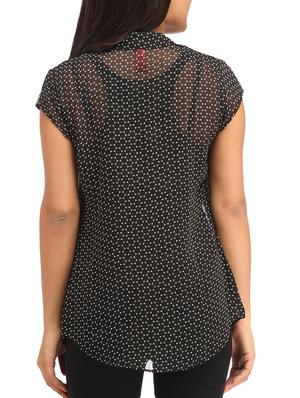 geometric printed shrug - 12241988 - Standard Image - 3