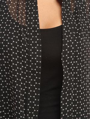 geometric printed shrug - 12241988 - Standard Image - 4