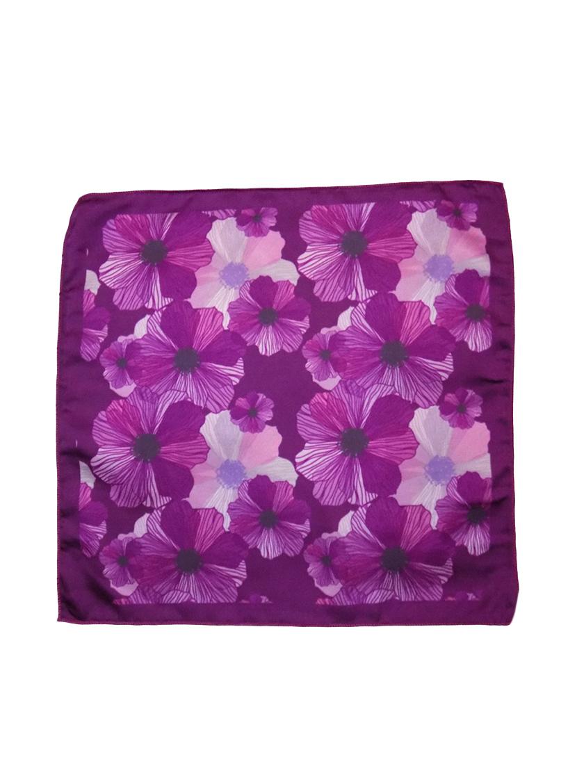purple polyester pocketsquare - 12243570 - Zoom Image - 1