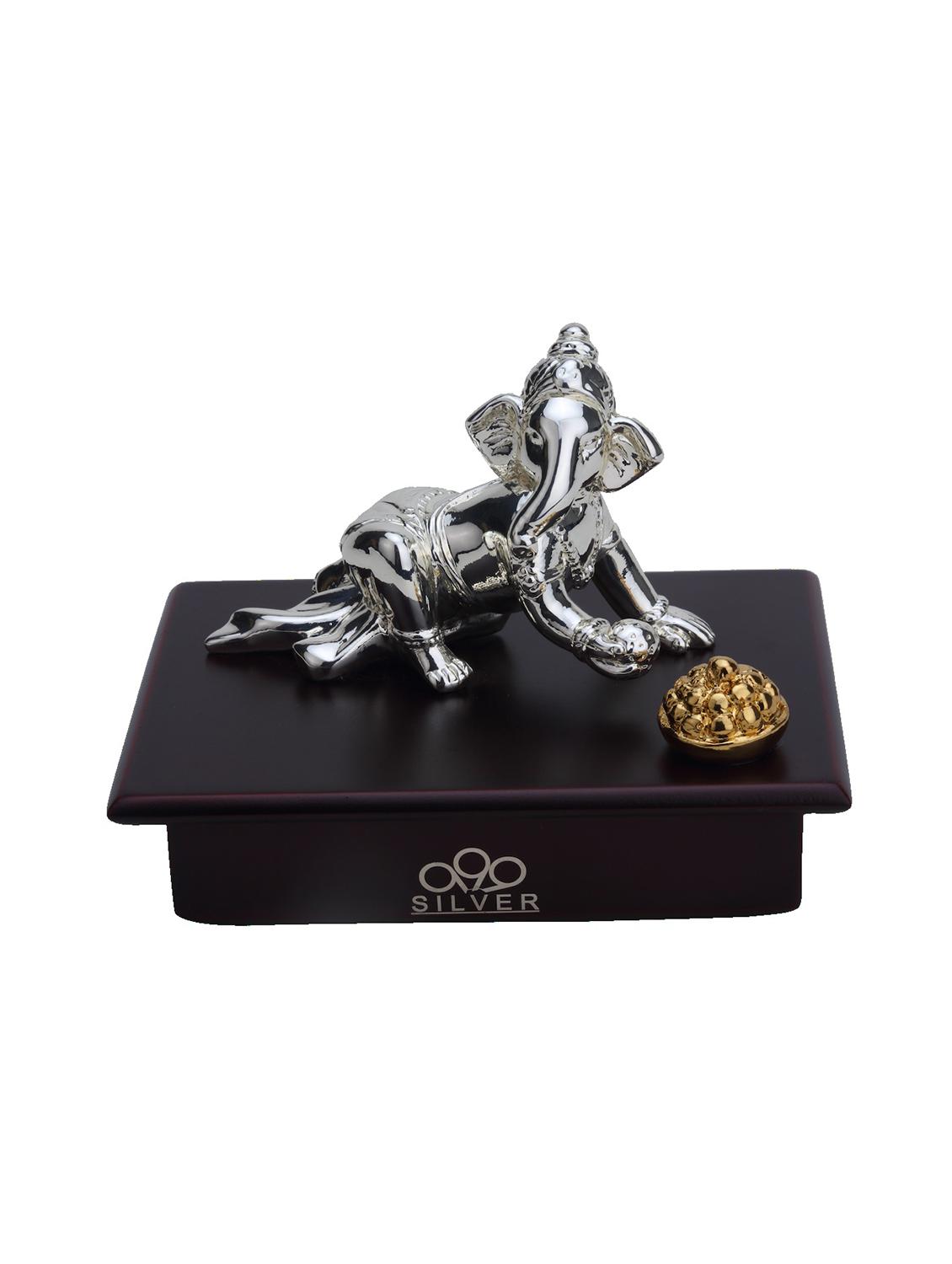 ganesha with sweets figurine - 12244660 - Zoom Image - 1
