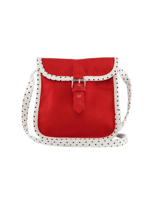 red canvas sling bag - 12244754 - Standard Image - 1