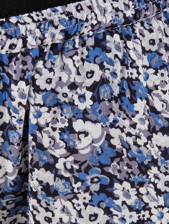 blue rayon short - 12245091 - Zoom Image - 4