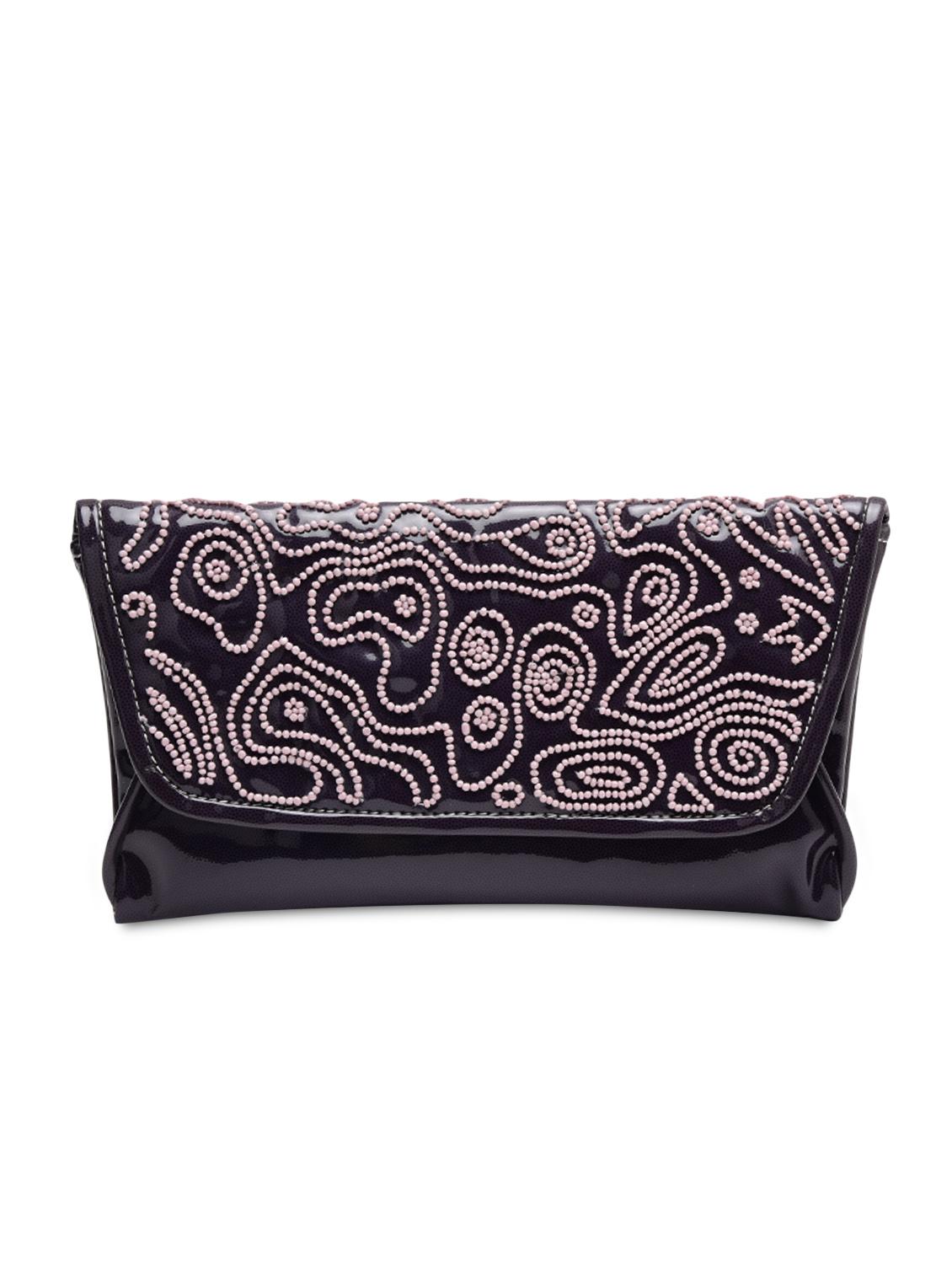 purple faux leather purse - 1225195 - Zoom Image - 1