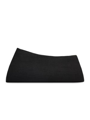 black dupion silk clutch - 1225262 - Standard Image - 2