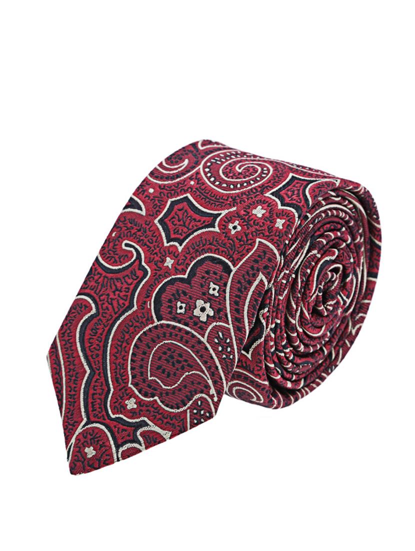 maroon micro fiber tie - 12253879 - Zoom Image - 1