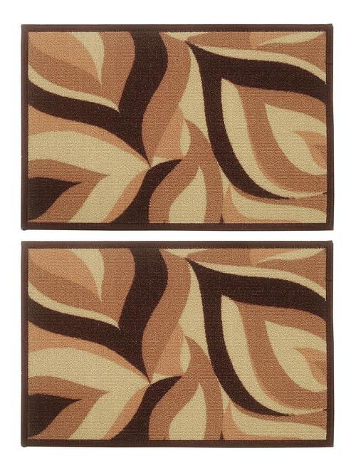 bianca set of 2 door mat with hd rubber backing - 12261301 - Standard Image - 1