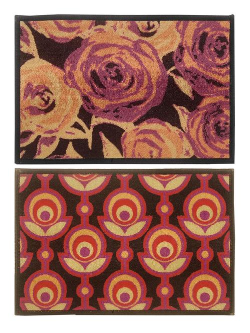 bianca set of 2 door mat with hd rubber backing - 12261316 - Standard Image - 1