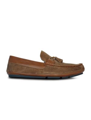 brown suede slip on loafer - 12266190 - Standard Image - 2