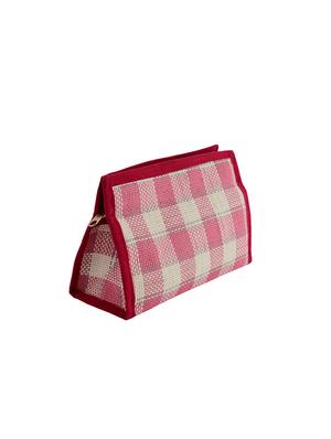 pink jute pouch - 12266251 - Standard Image - 2
