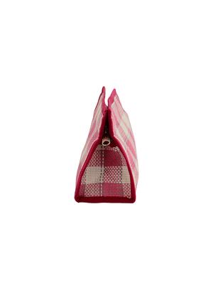 pink jute pouch - 12266251 - Standard Image - 4