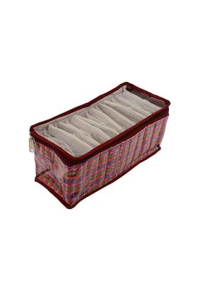 multi colored cotton polyester blend pouch - 12266284 - Standard Image - 4