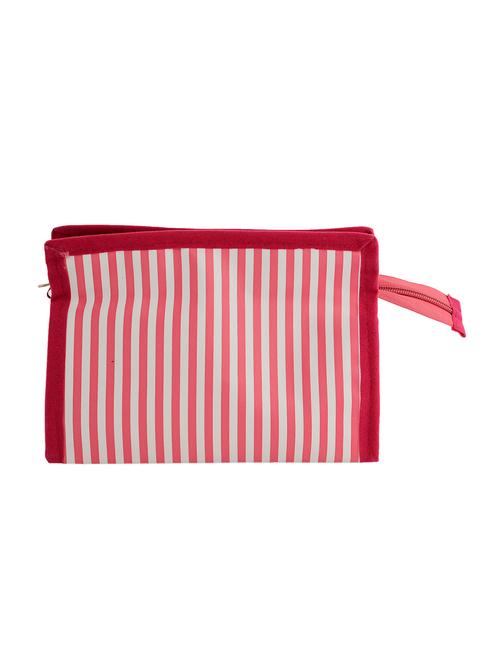 pink polyester pouch - 12266303 - Standard Image - 1