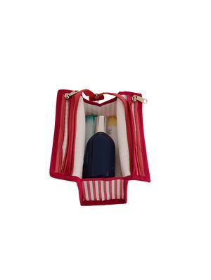 pink polyester pouch - 12266303 - Standard Image - 3