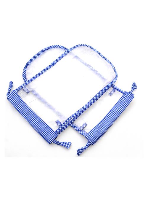 blue polyester pouch (set of 2) - 12266325 - Standard Image - 1