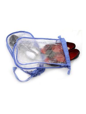 blue polyester pouch (set of 2) - 12266325 - Standard Image - 4