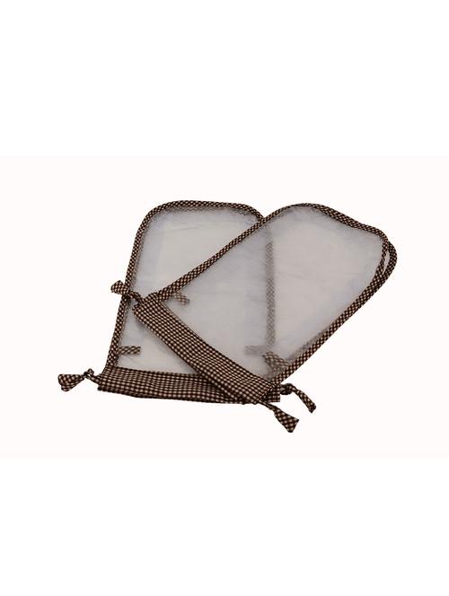brown polyester pouch (set of 2) - 12266328 - Standard Image - 1