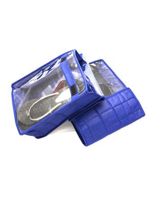 blue polyester pouch (set of 2) - 12266330 - Standard Image - 4