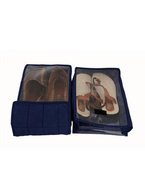 blue polyester pouch (set of 2) - 12266331 - Standard Image - 2