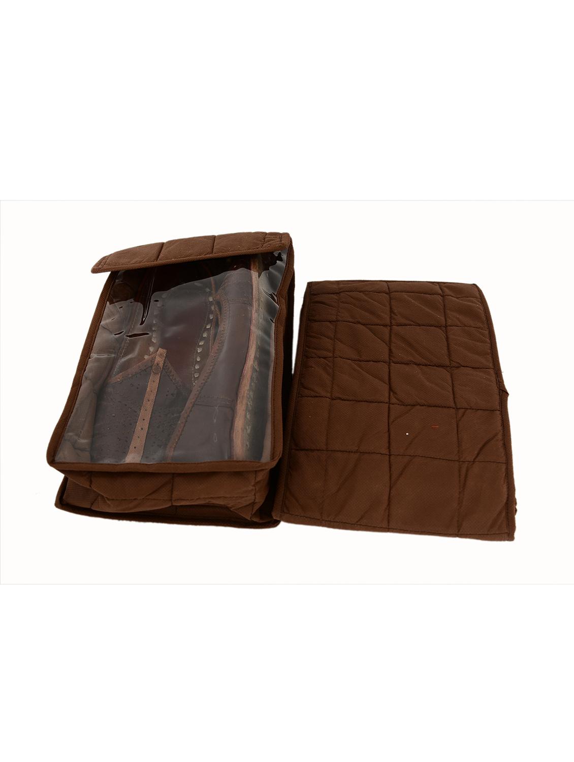 brown polyester pouch (set of 2) - 12266332 - Zoom Image - 4