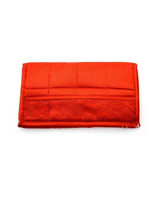 red satin pouch - 12266349 - Standard Image - 1