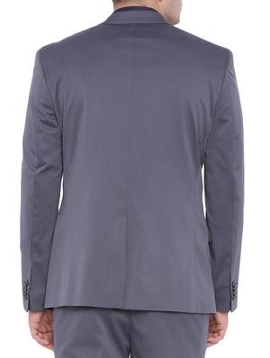 grey polyester formal blazer - 12268452 - Standard Image - 3