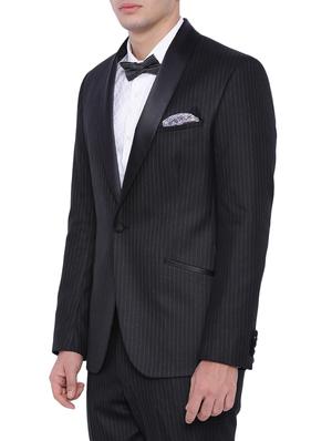 black polyester formal blazer - 12268473 - Standard Image - 2