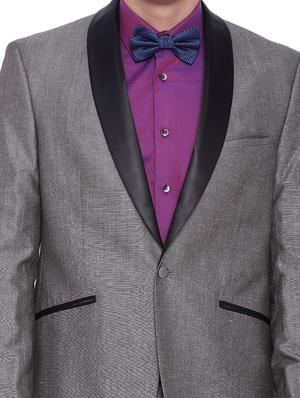beige linen formal blazer - 12268474 - Standard Image - 4