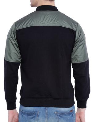 green cotton casual jacket - 12268741 - Standard Image - 3