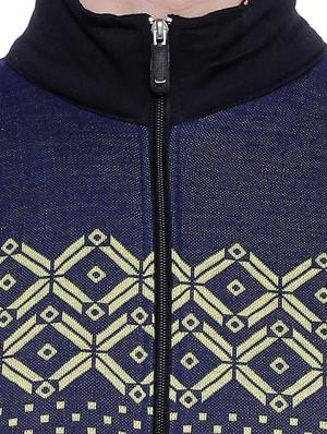 blue cotton casual jacket - 12268760 - Standard Image - 4