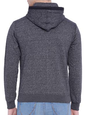 grey cotton colour block sweatshirt - 12268764 - Standard Image - 3