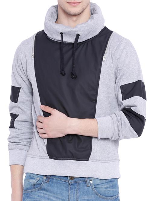 grey cotton sweatshirt - 12268771 - Standard Image - 1