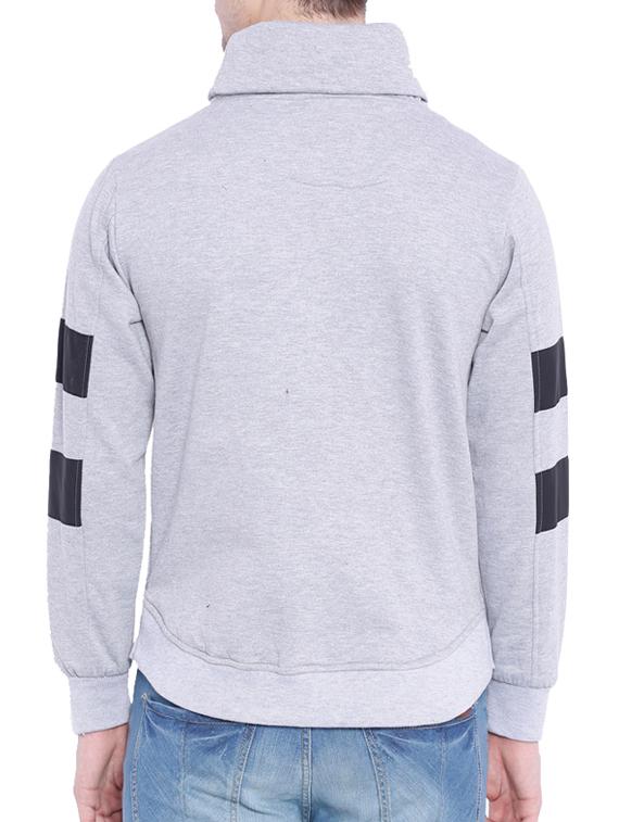 grey cotton sweatshirt - 12268771 - Zoom Image - 3
