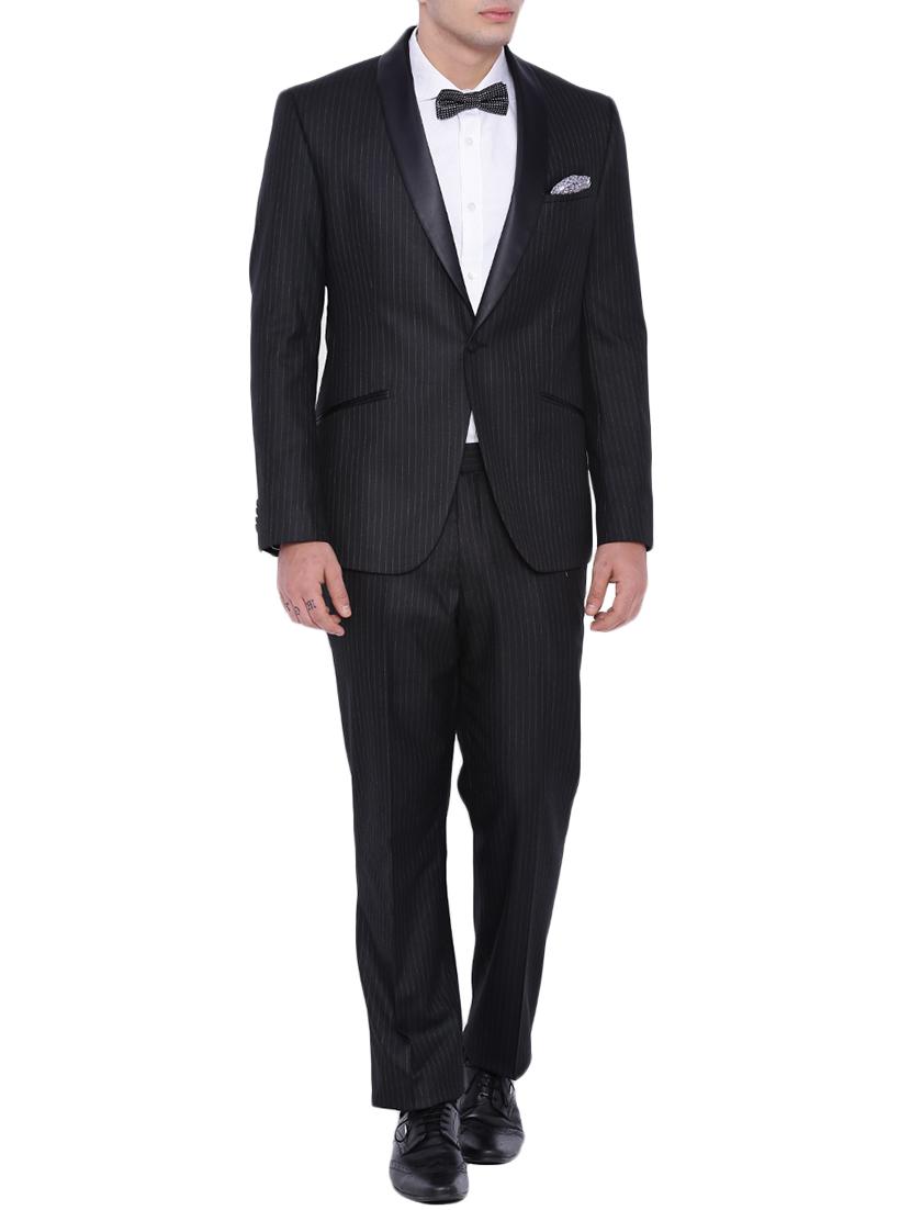 black polyester formal blazer - 12269122 - Zoom Image - 1