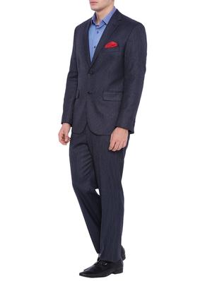 navy blue polyester suit - 12269134 - Standard Image - 2