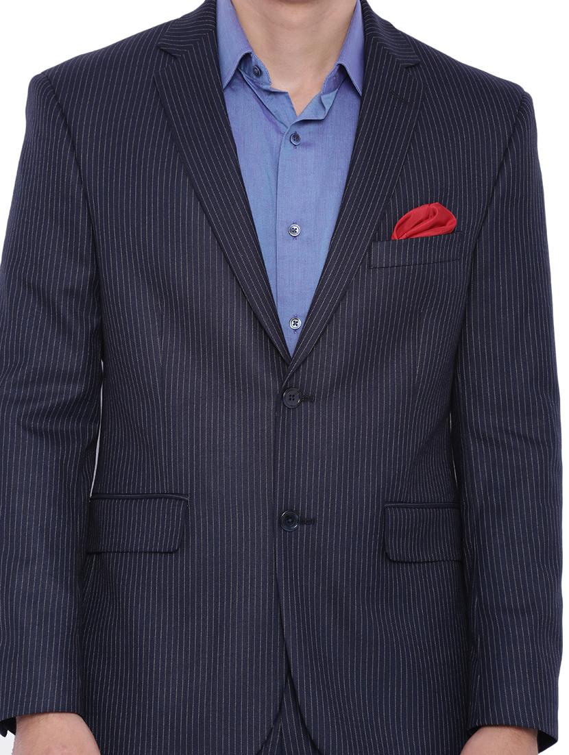 navy blue polyester suit - 12269134 - Zoom Image - 5