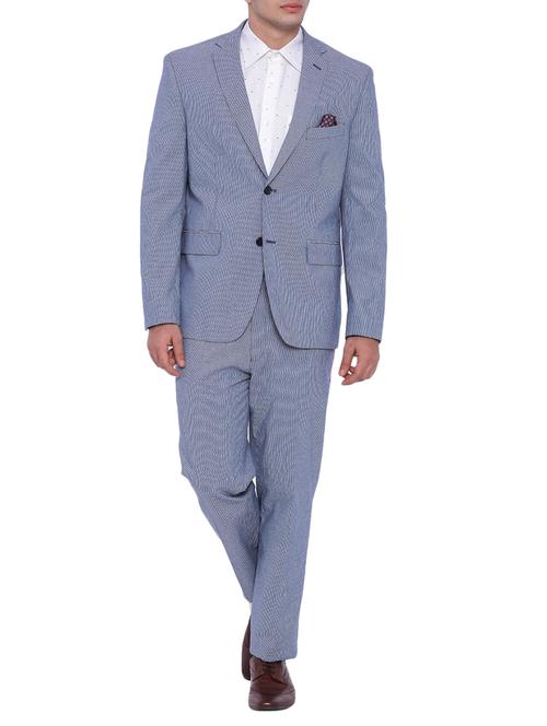 blue cotton suit - 12269144 - Very Small Image - 1