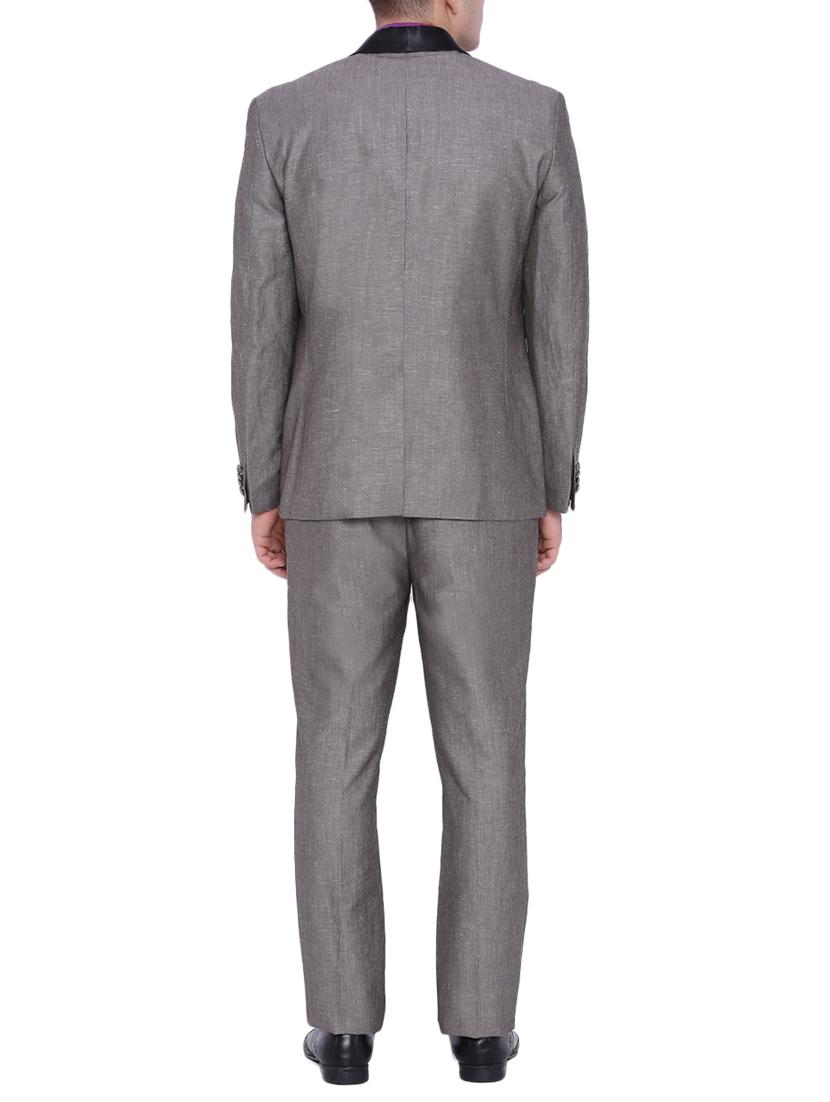 beige linen suit - 12269161 - Zoom Image - 3
