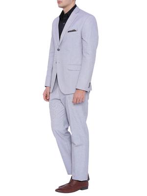 grey cotton suit - 12269195 - Standard Image - 2