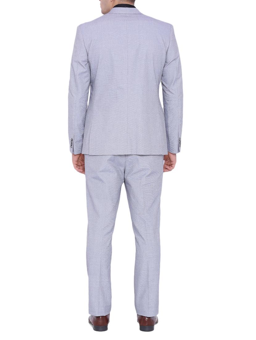 grey cotton suit - 12269195 - Zoom Image - 3