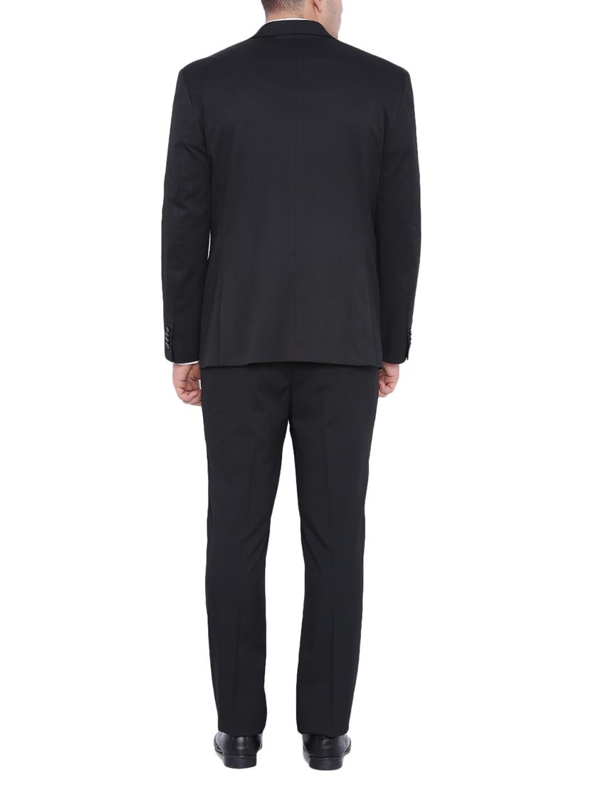 black polyester suit - 12269199 - Zoom Image - 3