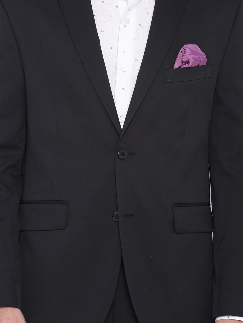 black polyester suit - 12269199 - Zoom Image - 5