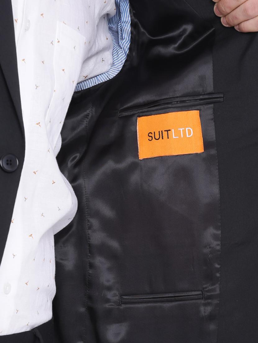 black polyester suit - 12269199 - Zoom Image - 6